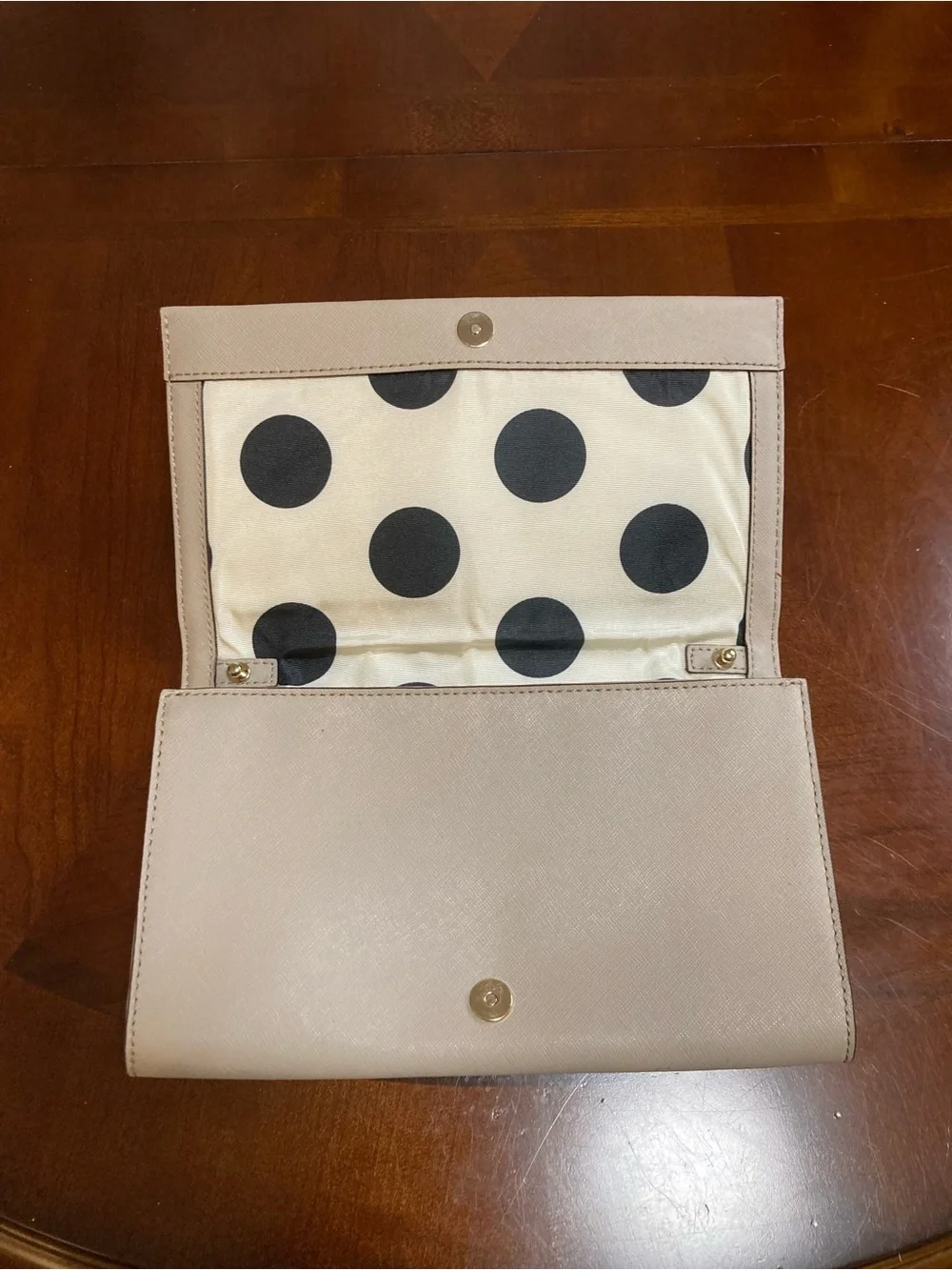 kate spade Cream Crossbody Wallet
